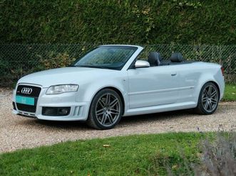 audi rs4 cabriolet 4.2l v8 420ch exclusive / gris suzuka / pack f1 / bose