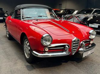 alfa romeo giulietta spider/techn. optisch top/26j. letrztb