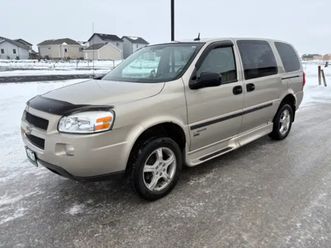 2008 chevrolet uplander wheelchair van