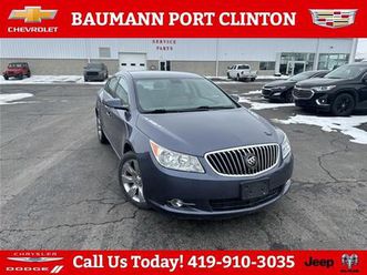 used 2013 buick lacrosse leather