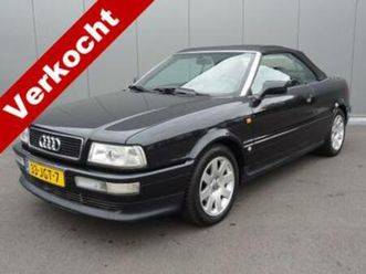 audi cabriolet 2.6 | leder | hardtop | (bj 1997, automaat) — oldtimers — marktplaats