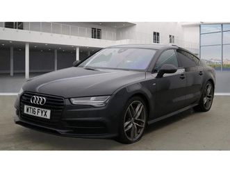 audi a7 3.0 tdi v6 black edition sportback s tronic quattro euro 6 (s/s) 5dr 9 services records / 2 keys hatchback 2016, 97525 miles, £13499 - 33140904 - exchan