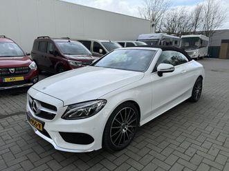 mercedes-benz c-klasse cabrio - 180 amg premium plus navigatie camera burmester topstaat