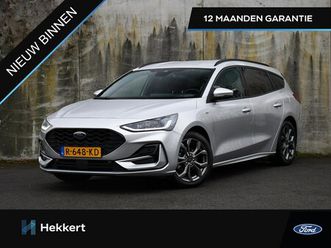 ford focus wagon - st line x 1.0 ecoboost hybrid 125pk navi | adap. cruise | stoel/stuurverwarming | camera |