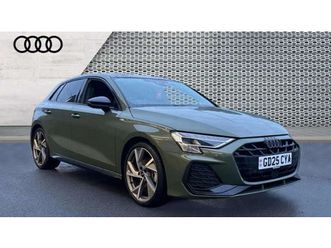 audi a3 35 tfsi black edition 5dr s tronic hatchback 2025, 8598 miles, £30690 - 33139581 - exchangeandmart.co.uk