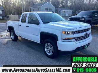 2017 chevrolet silverado 1500 work truck double cab 4wd