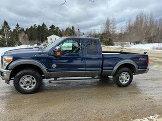 2012 ford f250 lariat ext cab fx4 4x4, 6.7 l powerstroke diesel