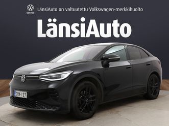 volkswagen id.5 gtx dual motor awd launch edition, akku 77 kwh - 1-om / suomi-auto / 360-kamera / top sport plus -penkit / hud / iq.light matrix led / lämpöpump