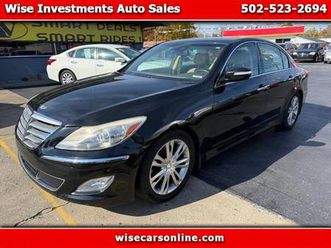2013 hyundai genesis 3.8l