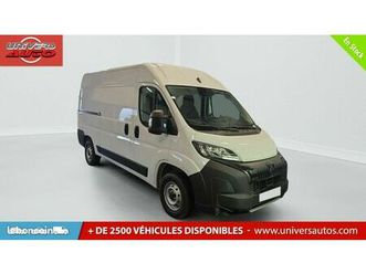 peugeot boxer fourgon tole 3.5 t l2h2 bluehdi 140 s bvm6