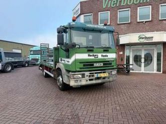 iveco ml 120 ml120e18 eurocargo machine transporter / euro3 — vrachtwagens — marktplaats