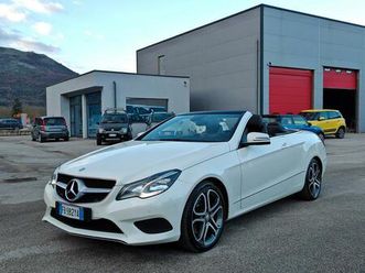 mercedes-benz e 250 bluetec cabrio premium