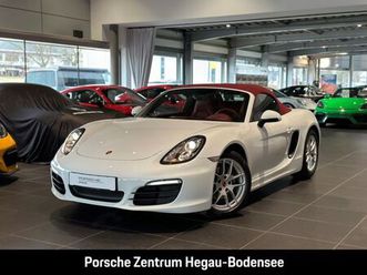 porsche boxster leder granatrot/sound package plus