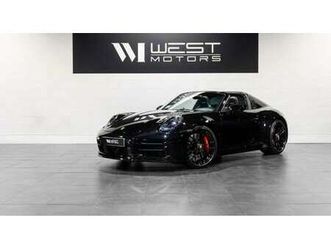 type 992 targa 4 gts 3.0 480 immat france 40kee d’options burmester pdcc roues ar directrices cam 360° pack 1466e-mois