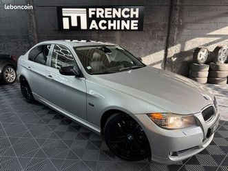 bmw 325i e90 218 bva phase 2 n53 - 6 cylindres - toit ouvrant - régulateur - jantes 18 noir - historique complet