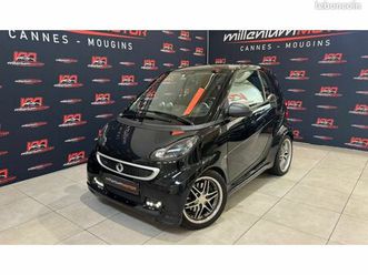 smart fortwo brabus 1.0i 102ch - bv softouch xclusive - garantie 6 mois