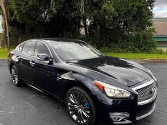 2019 infiniti q70 ~deep blue~serviced~tinted~new body style~clean