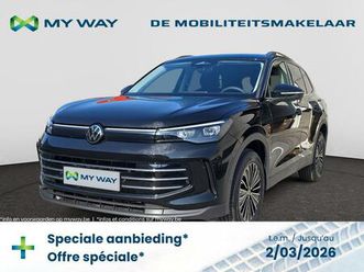 volkswagen tiguan ehybrid 1.5 tsi elegance dsg 204pk demo 0 kms! nieuw