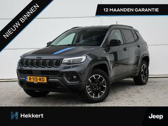 jeep compass trailhawk 4xe plug-in hybrid 240pk automaat navi | camera | dab | lane assist | adap. cruise | privacy glass