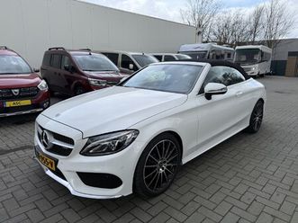 mercedes-benz c-klasse cabrio 180 amg premium plus navigatie camera burmester topstaat !!