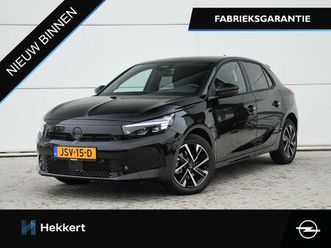opel corsa gs 1.2 turbo hybrid 145pk automaat stoel/stuurverwarming | massage | camera | lane assist