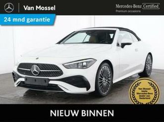 mercedes-benz cle cabriolet 200 amg line — mercedes-benz — marktplaats