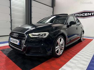 audi a3 sportback 1.5 tfsi 150 ch s-tronic 7 s-line / gps / radar avant et arriere / toit ouvrant / garantie