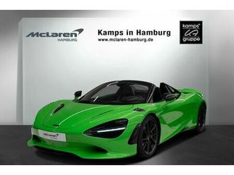 mclaren 750s spider cf exterior i mantis green i b&w