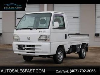 1999 honda acty 4x4 4wd truck sdx classic car classic car