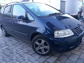 volkswagen sharan 1.8t klima, zahnriemen, turbo neu!