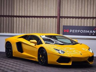 2013 lamborghini aventador lp 700-4 2dr isr coupe petrol manual