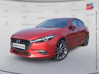 mazda mazda 3 2.0 skyactiv-g 120 signature sieges chauf volant chauf gps camera hud d'occasion - hess automobile