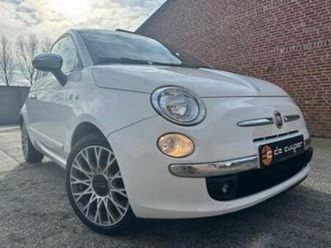 ② fiat 500 1.2i « garantie » cuir/panodak/essence/150 000 km — fiat — 2ememain