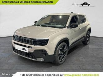 jeep avenger 1.2 turbo t3 100 ch summit