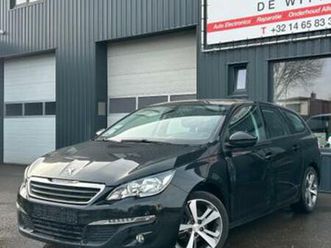 ② peugeot 308 break 2015 airco 1.2 benzin export — peugeot — 2ememain