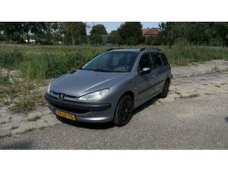 peugeot 206 1.4 sw x-line 2003 grijs — peugeot — marktplaats