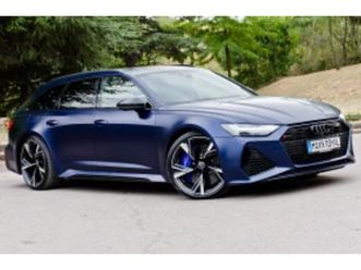 audi rs6 exclusive b&o ceramic ≫ 2023 • 75 000 eur • id