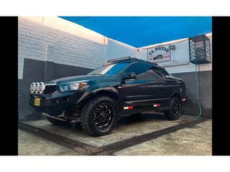 ssangyong actyon sports 2020 diesel automática, impecable