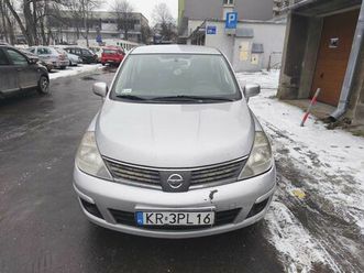 nissan tiida 1.6 2009 kraków krowodrza • olx.pl