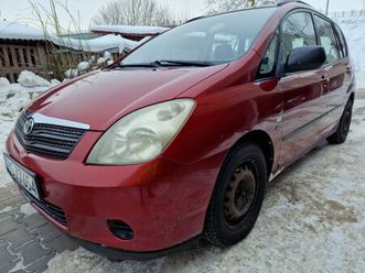 toyota corolla verso 2.0 d4d 90km. nowe badanie. elk • olx.pl