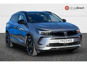 vauxhall grandland 1.2 turbo elite suv 5dr petrol auto euro 6 (start/stop) (130 ps)