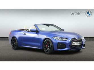 bmw 4 series m440d xdrive convertible 3.0 2dr