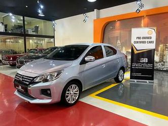 mitsubishi attrage glx base 1.2l 0% down payment | no convenience fees l under warranty | certified pre-owned |