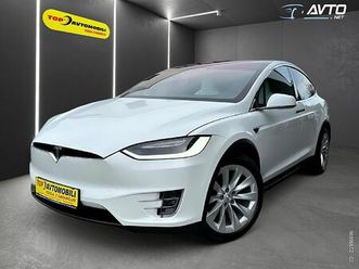 tesla model x 100d bela 6 sedežna nadgarjen autopilot kljuka ccs