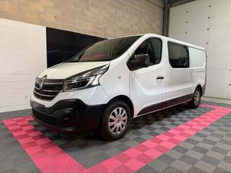 renault trafic cabine approfondie l2h1 1200kg dci 145ch energy grand confort (tva récupérable)