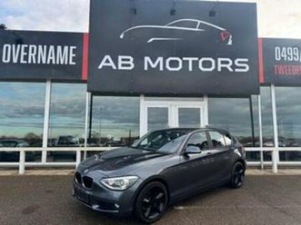 ② bmw 118i sports edition 2015 134.000 km xenon navi cruise — bmw — 2ememain