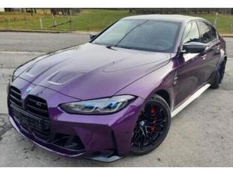 ② bmw m3 competition twilight purple sièges baquets carbon — bmw — 2ememain