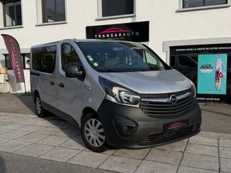 opel vivaro combi l1 1.6 cdti 115 - 9 places - isolation - camping box disponible