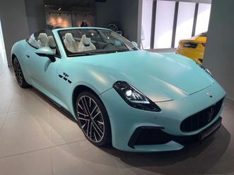maserati grancabrio trofeo awd fuoriserie digital mint tricoat