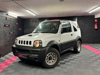 suzuki jimny cabriolet 1.5 ddis jlx / suivi complet / chassie propre / attelage